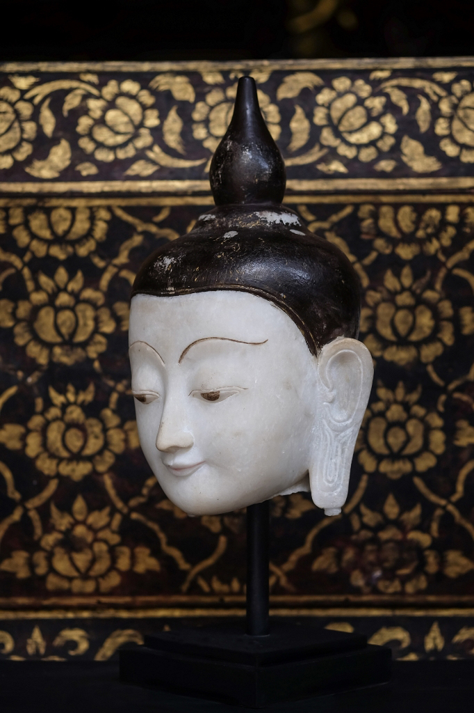 #antique #buddha #buddha head
