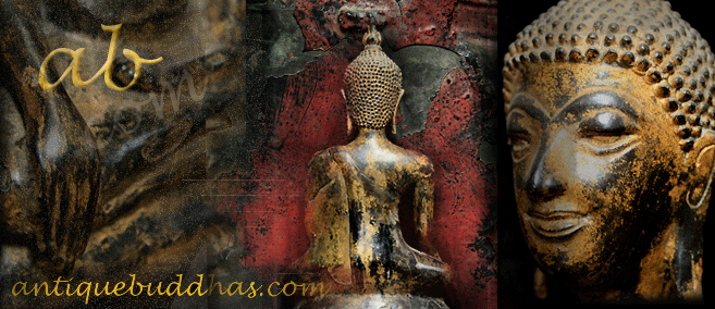 Extremely Rare Early 18C Thai Ayutaya Buddha #073-2