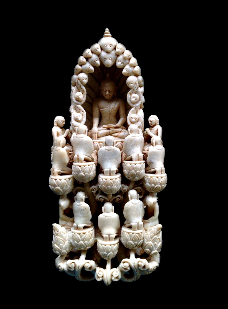 Extremely Rare Early 18C Bronze Ayuttaya Thai Buddha # AO.096