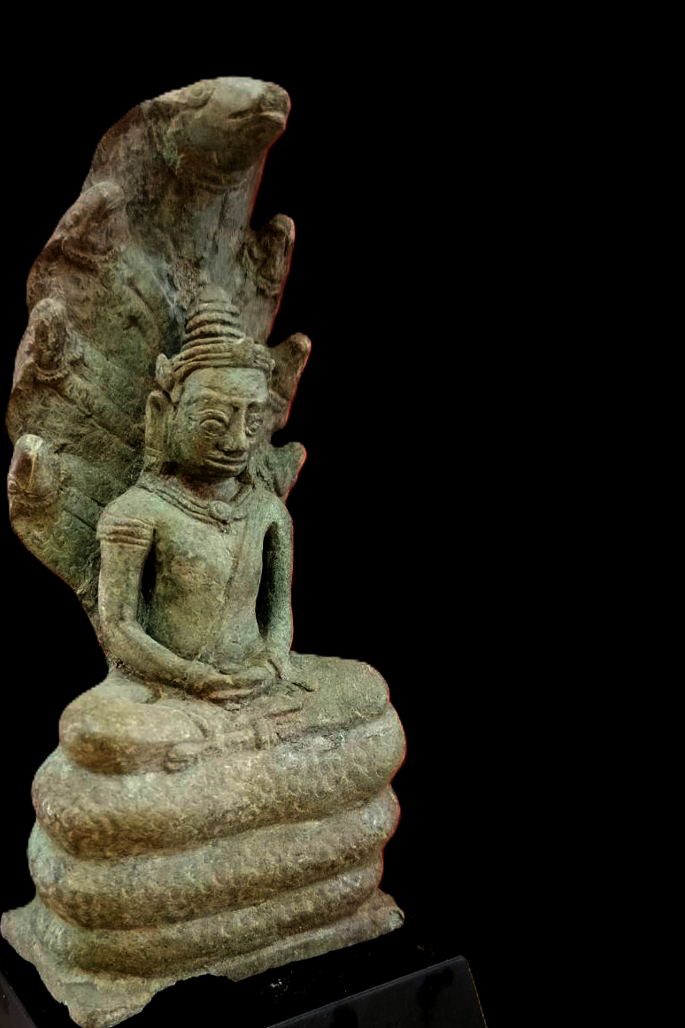 #khmer #nagabuddha #buddha #buddhas #statue #buddhastatue