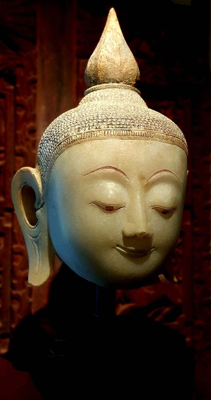 #alabasterbuddhahead #buddhahead #stinebuddhahead #buddhahead #antiquebuddhas #antiquebuddha