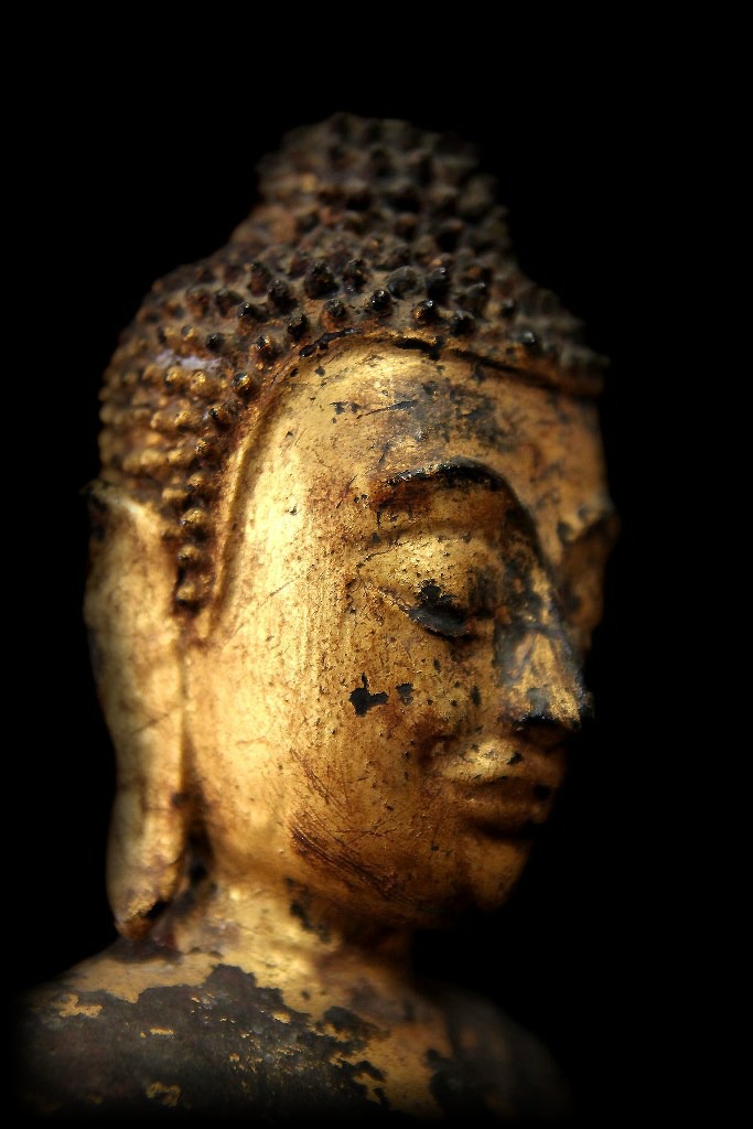 Extremely Rare 17C Ayuttaya Thai Buddha #BB206