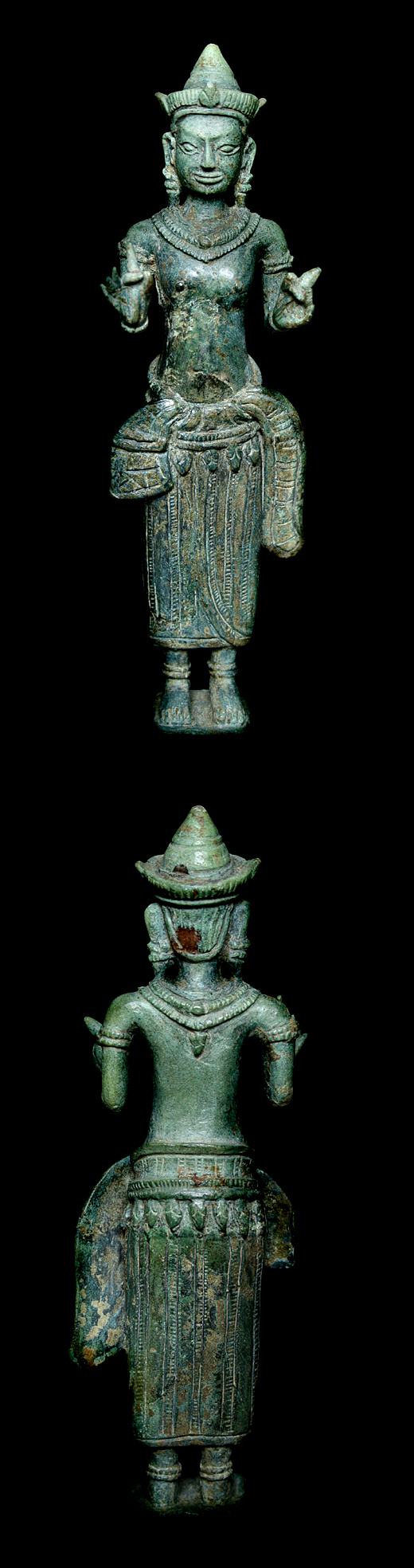 Extremely Rare 12C Uma Khmer Sculpture #AL.1089