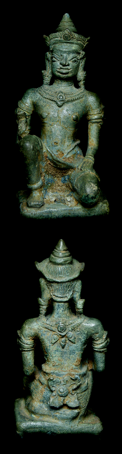 Extremely Rare 12C Khmer Siva Sculpture #AL1091