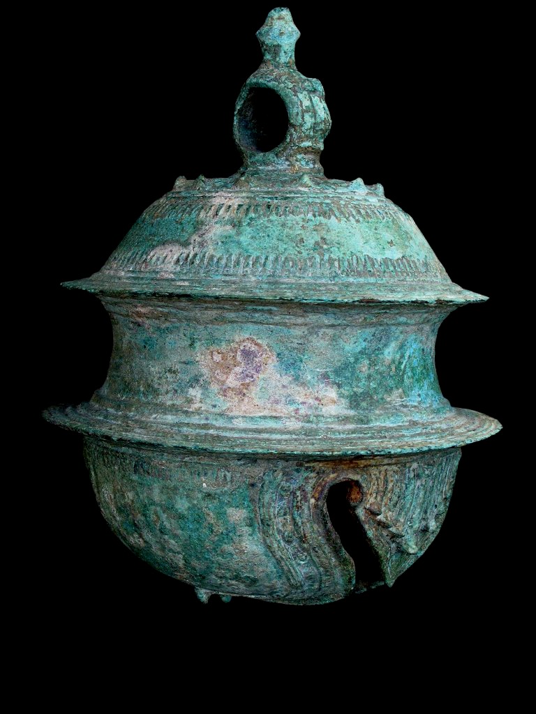 Extremely Rare 12C Khmer Elenphent Bell #AO251