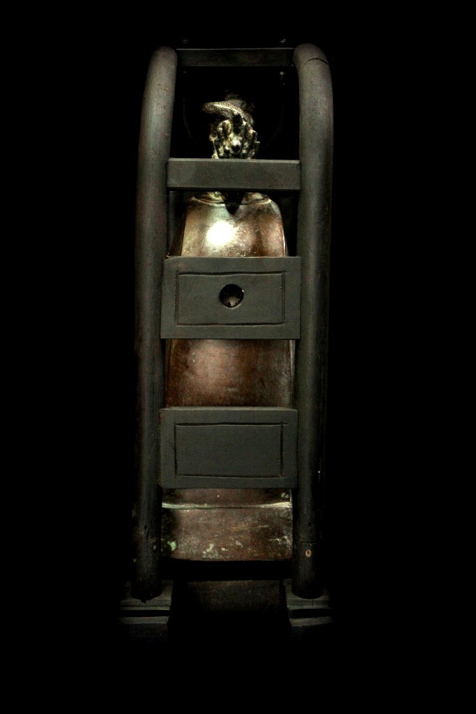 Extremely Rare 19C Bronze Thai Lanna Elephant Bell. #BB313