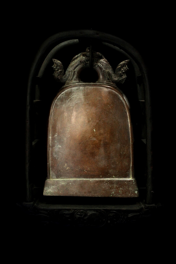 Extremely Rare 19C Bronze Thai Lanna Elephant Bell. #BB313