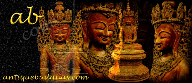 Extremely Rare 18C Lacquer Shan Burmese Buddha #BB338