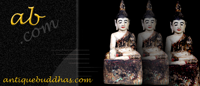Extremely Rare 19C Thai Lanna Buddha # CH243