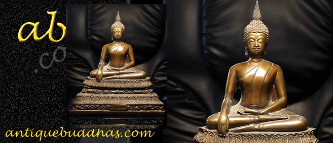 Beautiful 20C Thai Buddha # B1045