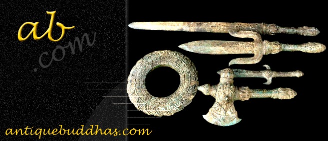 Extremely Rare 10C-11C Set of Khmer Weapons #HM001