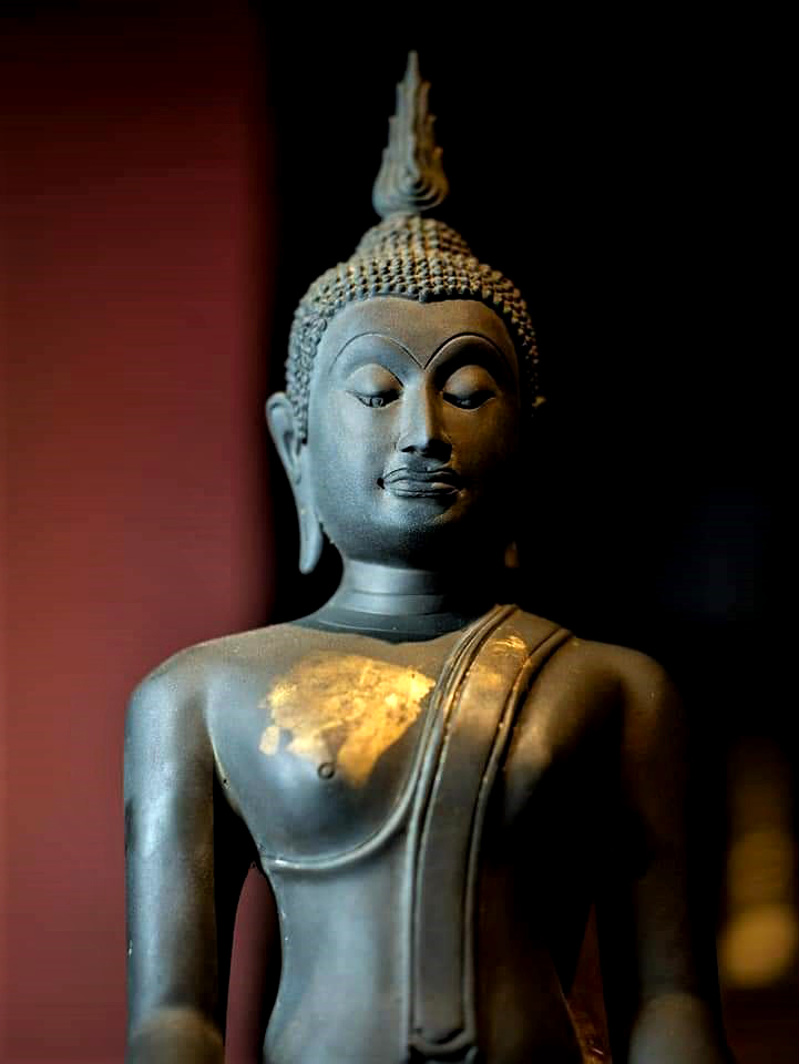 Extremely Rare 18C Ayuttaya Thai Buddha #AO.096