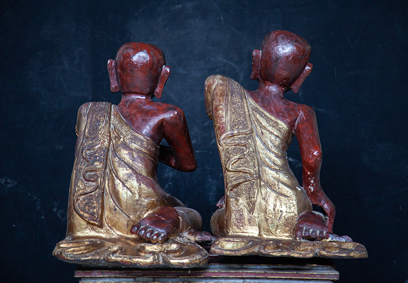 Extremely Rare 19C Bronze Thai Rattanakosin Darning #DR09C