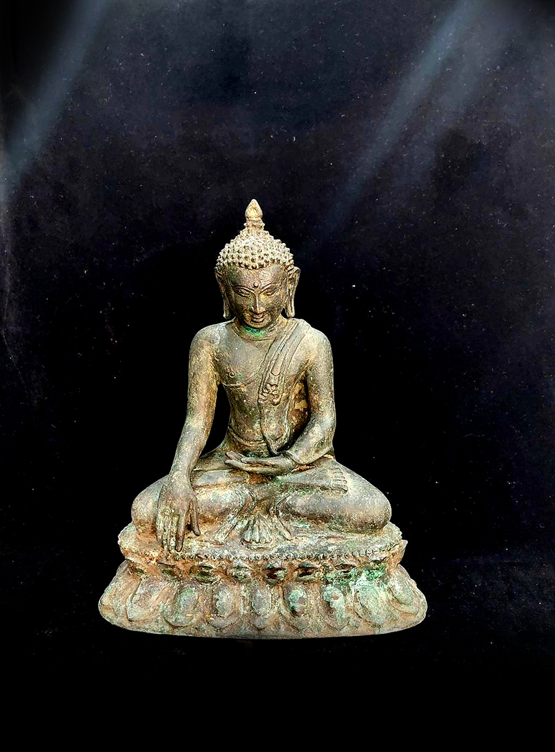 Extremely Rare 16C Bronze Pagun Buddhist Jadi.#BB315