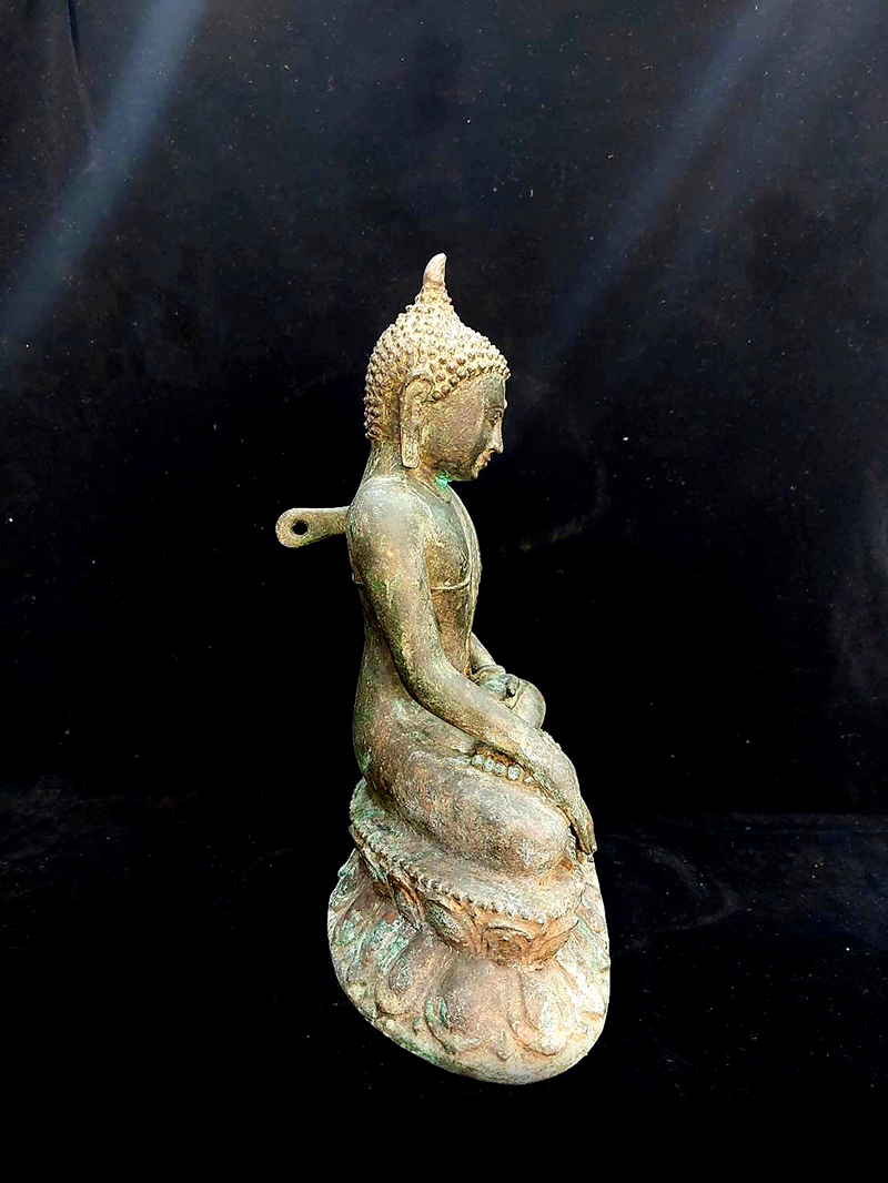Extremely Rare 16C Bronze Pagun Buddhist Jadi.#BB315