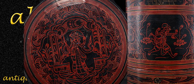 #burmeselacquerware #thailacquerware #lacquerware