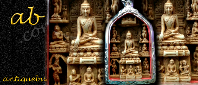 Burmese Buddha votive tablet 