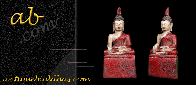 Extremely Rare 19C Thai Lanna Buddha # CH242