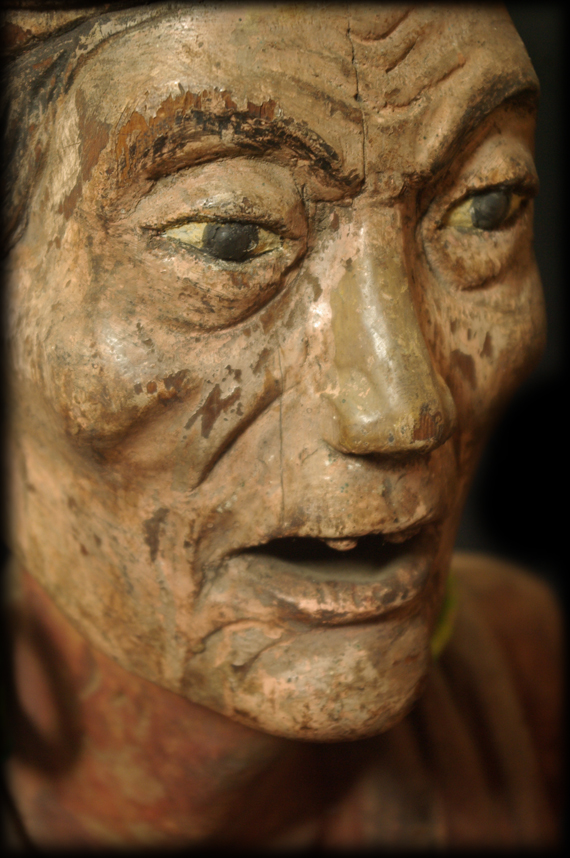 Burmese wood Sculpture